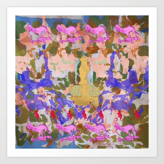 Unicorn Found a la Mela Art Print