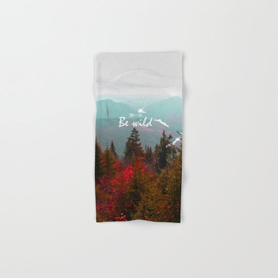 Be wild Hand & Bath Towel