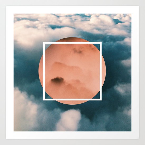 Geometric Sky Art Print