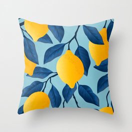When Life Gives You Lemons Throw Pillow