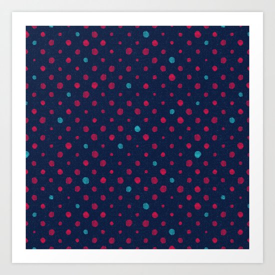 LOTS OF DOTS / studio Art Print