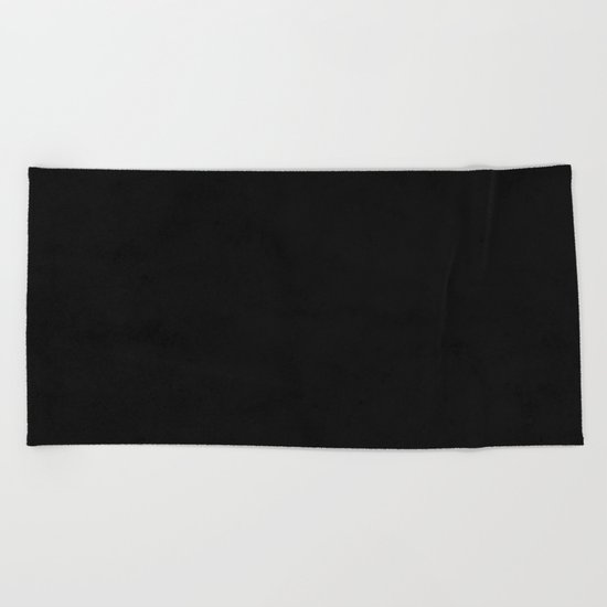Tribal Black Earth Beach Towel