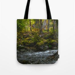 Mountain River Tote Bag