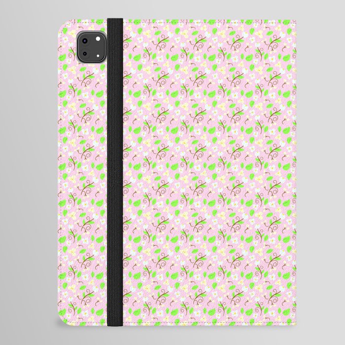 Flowers and Vine iPad Folio Case
