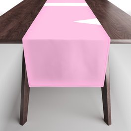 Anchor (White & Pink) Table Runner