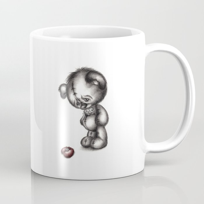 Heartbroken Teddy Bear Coffee Mug