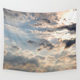 Among the Clouds - Sky Photography by Fluid Nature Wall Tapestry