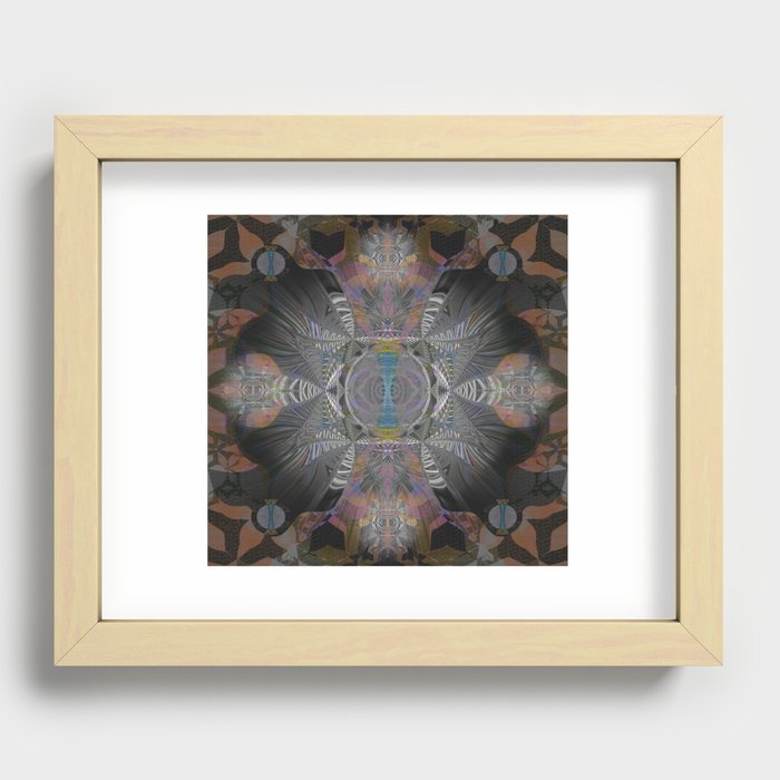 Nameless Watcher of Souls Recessed Framed Print
