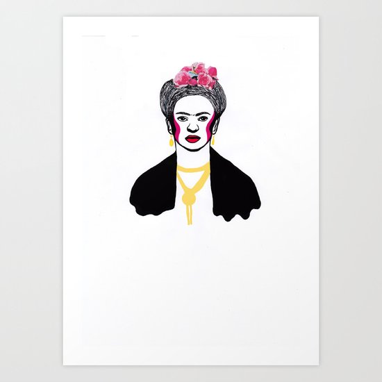 Frida Kahlo Art Print