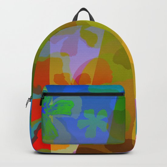 Flowers in the City Backpack