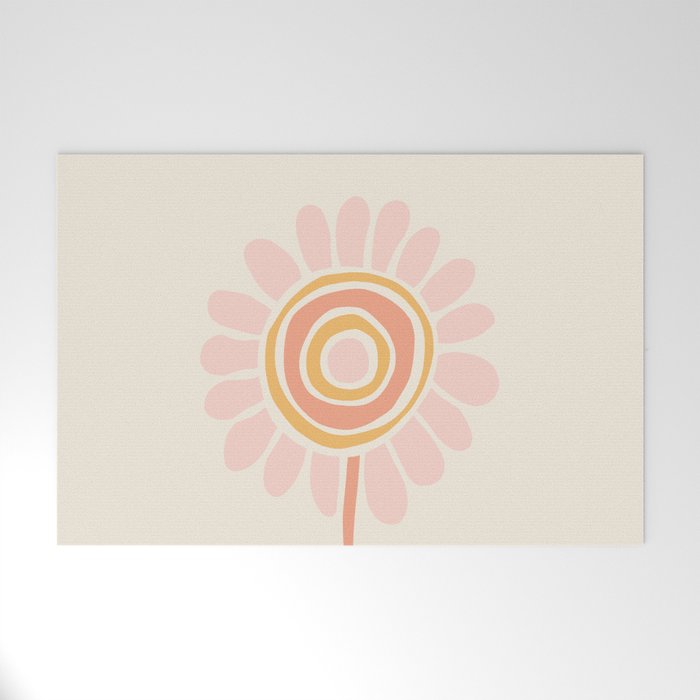 Dushi Sunflower #1 #wall #art #society6 Welcome Mat