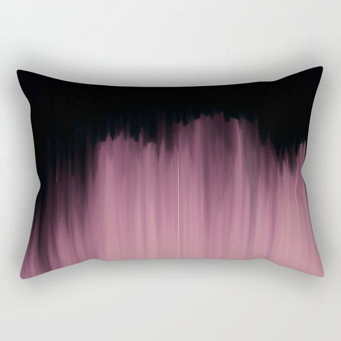 Dramatic Pink Rectangular Pillow