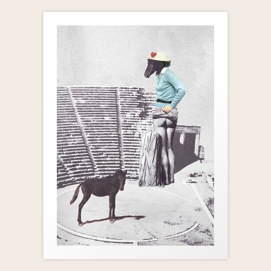 Cheval Art Print