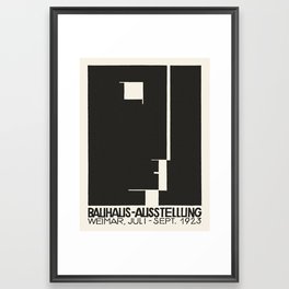 Bauhaus Art Exhibition Framed Art Print
