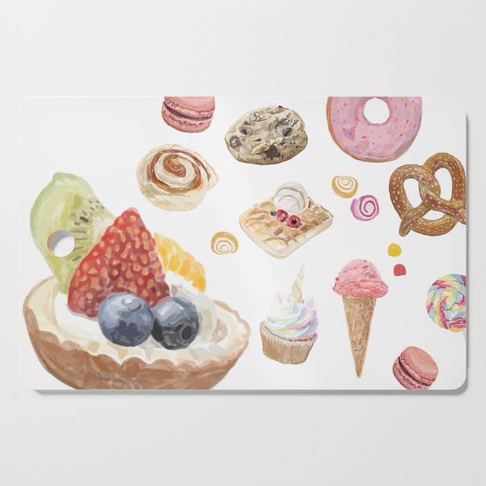 Sweets & Desserts Cutting Board