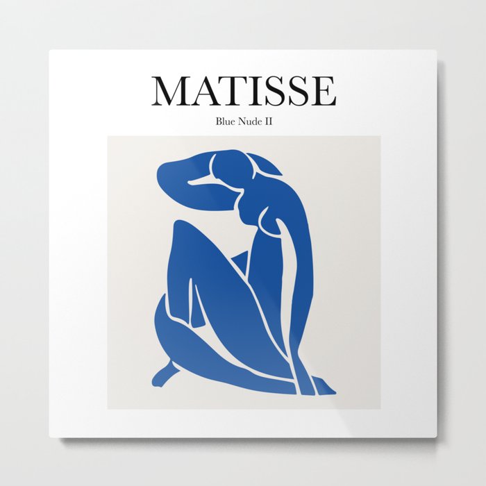 Matisse - Blue Nude II Metal Print