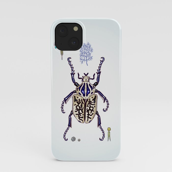 Happy Goliath beetle iPhone Case