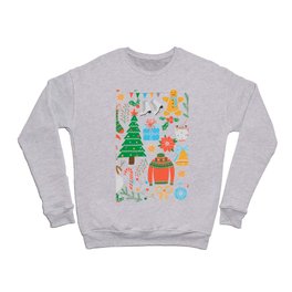  Christmas seamless pattern Crewneck Sweatshirt