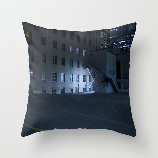 Exit Throw Pillow