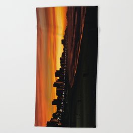 Sunrise at Leblon - Rio de Janeiro - Brazil Beach Towel