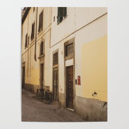 Florence Alleyway  |  Travel Photography Poster