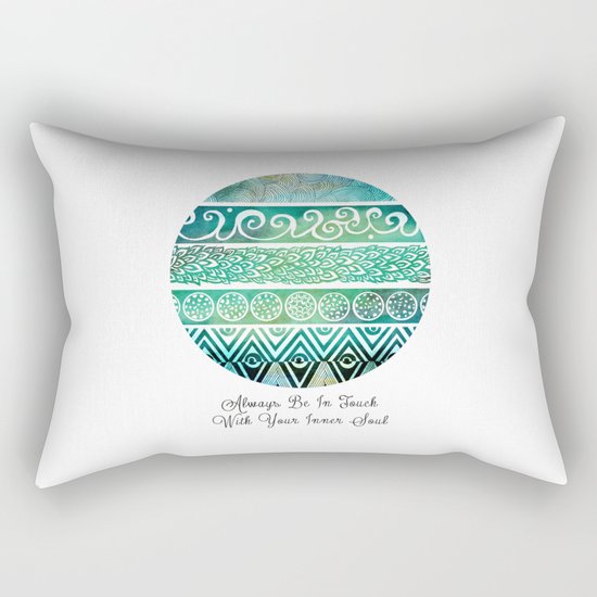 Tribal Evolution Series Rectangular Pillow