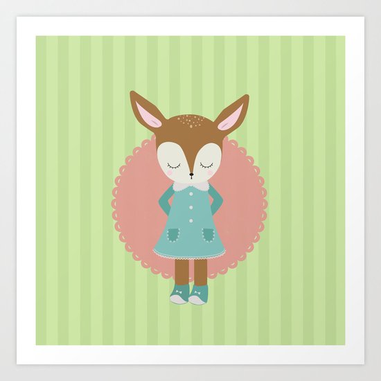 deery Art Print