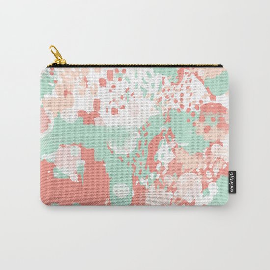 Anais - abstract minimal modern art print home office must have canvas wall art Carry-All Pouch