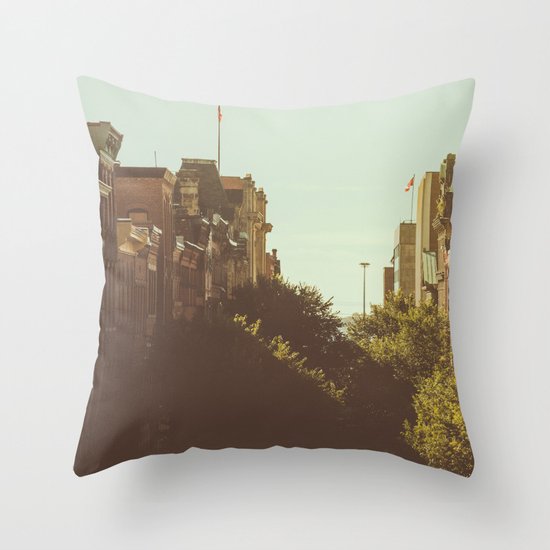Fall on Prince William Throw Pillow
