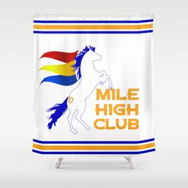 Broncos Shower Curtains Society6