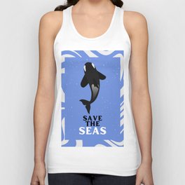 World Oceans Day - Save the seas Unisex Tank Top