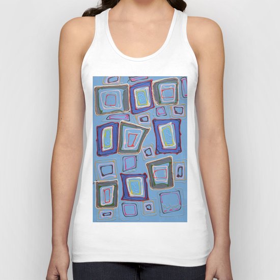 Newport Blue Unisex Tank Top