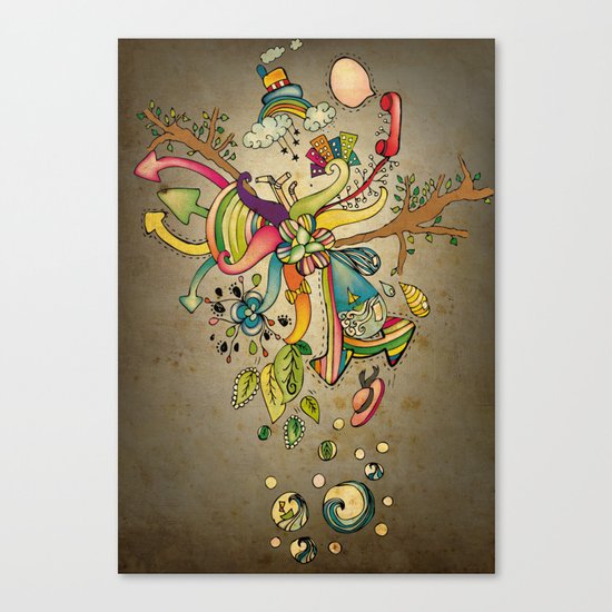 Another Strange World Canvas Print