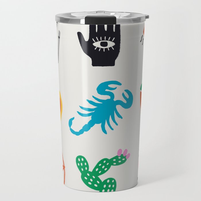 Scorpio Emoji Travel Mug