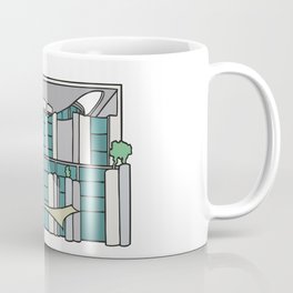 Chancellery in Berlin Coffee Mug | Government, Drawing, Germany, Democracy, Concrete, Angelamerkel, Federalrepublic, Authority, Thefederalcapital, Chancellor 