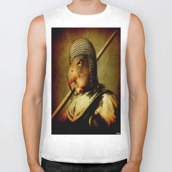 The eagle knight Biker Tank