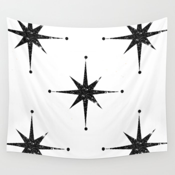 Black star tapestry clearance