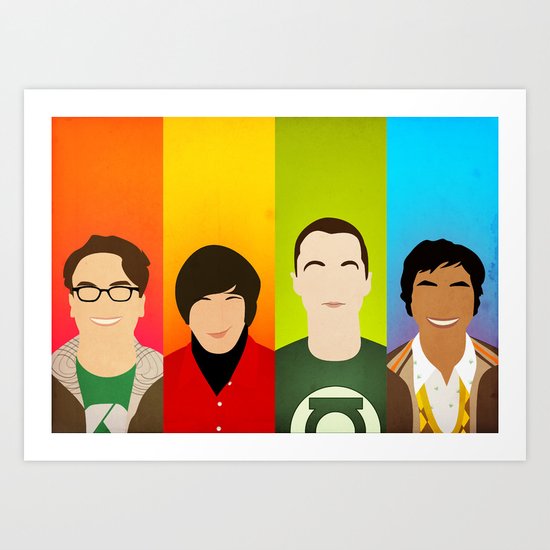 The Big Bang Theory Art Print