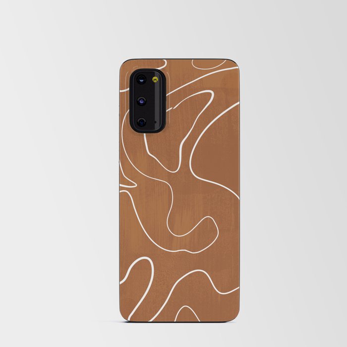 Abstract Organic Android Card Case