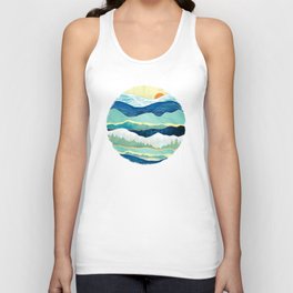 Winter Afternoon Unisex Tank Top