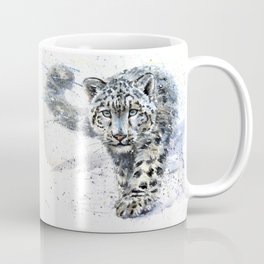 snow leopard Coffee Mug