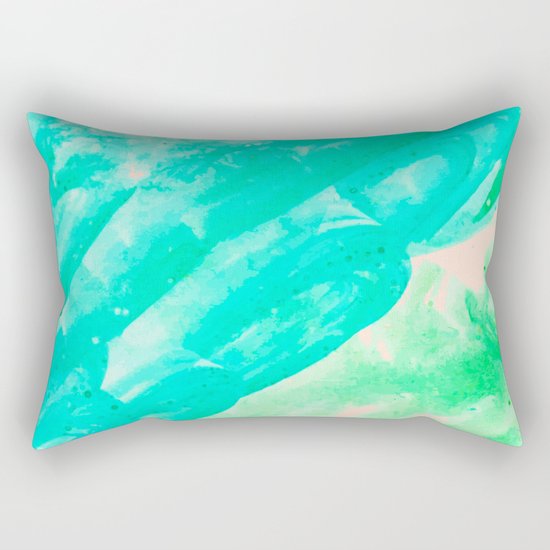 Tropical Souvenir #society6 #decor #buyart Rectangular Pillow