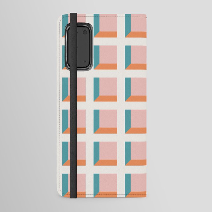 Minimalist 3D Pattern IV Android Wallet Case