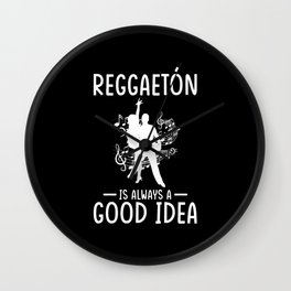 Reggaeton Wall Clock