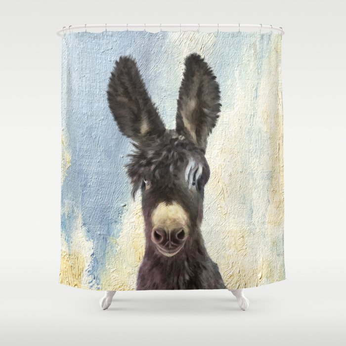 Donkey Shower Curtain