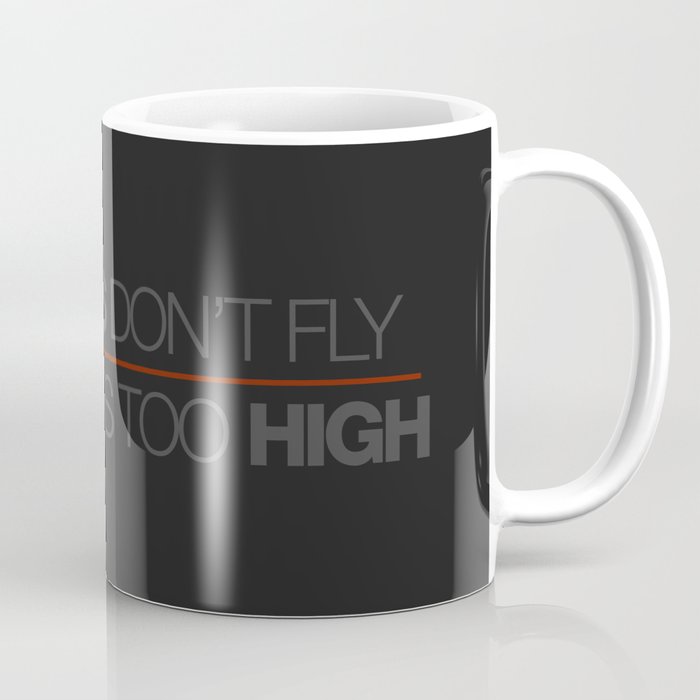 If sparks don't fly, your ride's too high v6 HQvector Coffee Mug