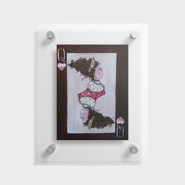 Queen of Hearts Floating Acrylic Print