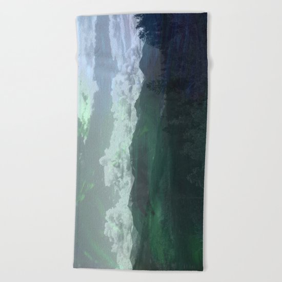 Moody Wanderer Beach Towel