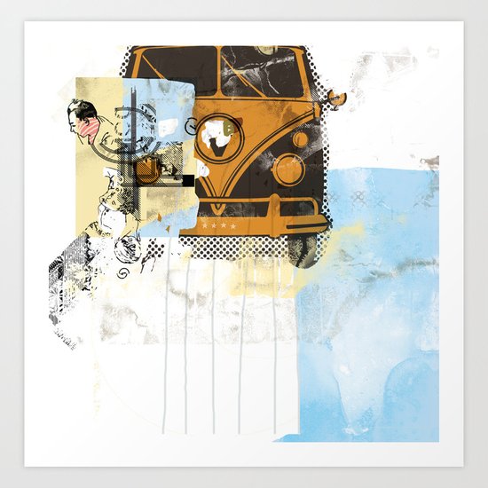 beep beep Art Print