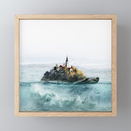 Turtle Island Framed Mini Art Print